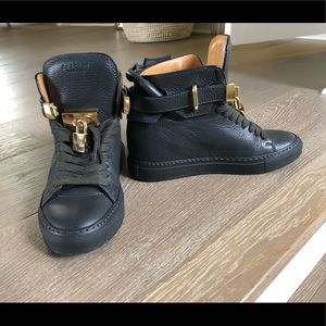 Buscemi 100mm Alta Sneakers in Charcoal
